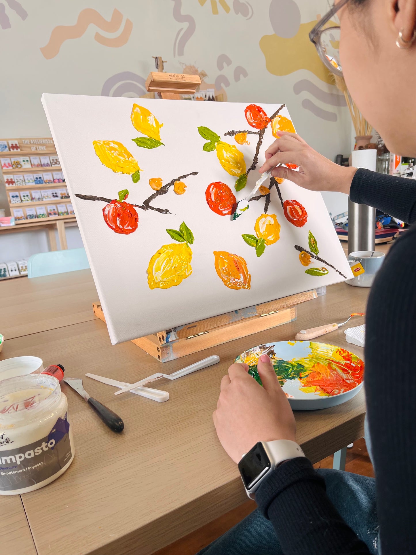Textured Art Painting