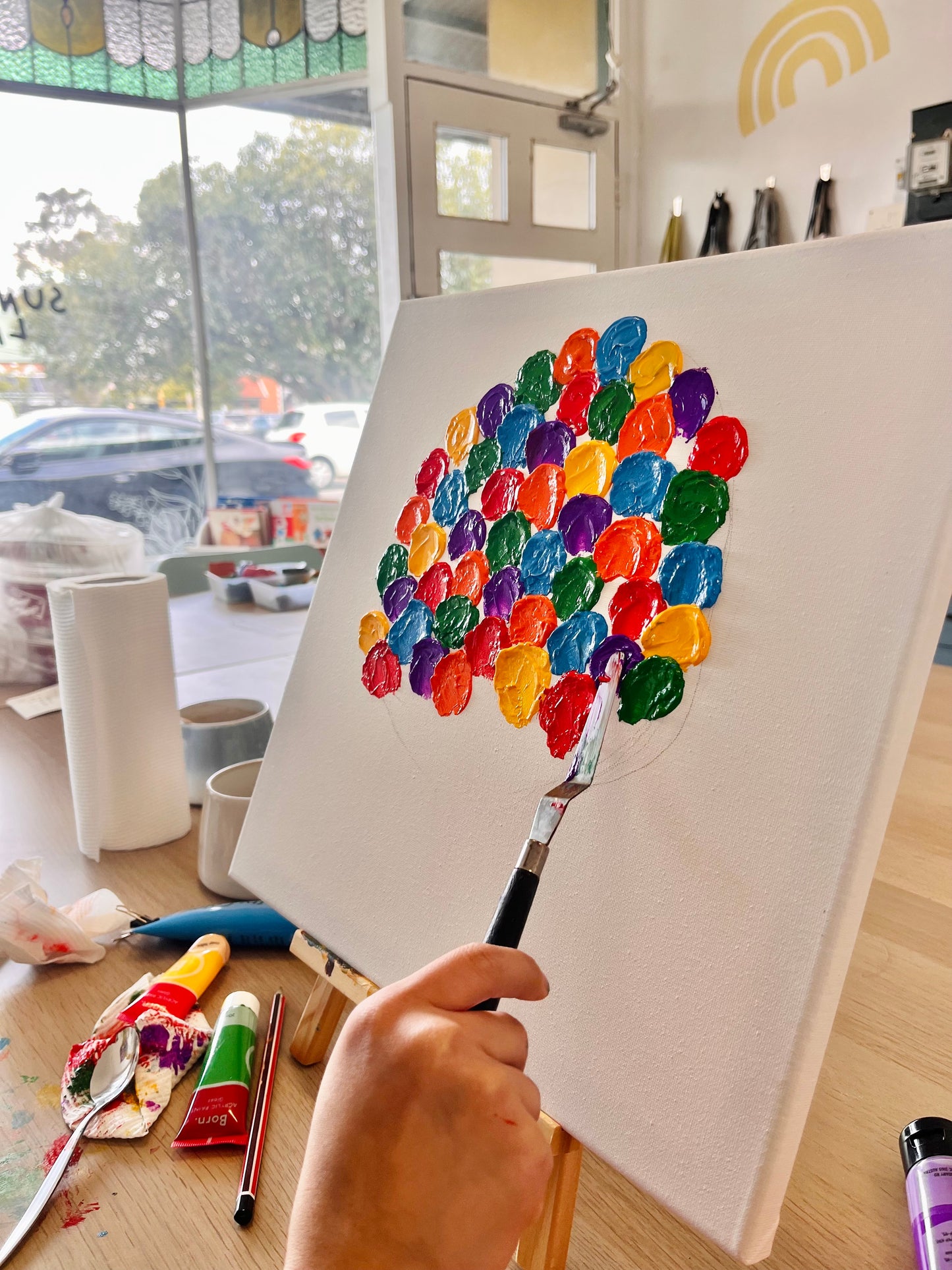 Textured Art Painting
