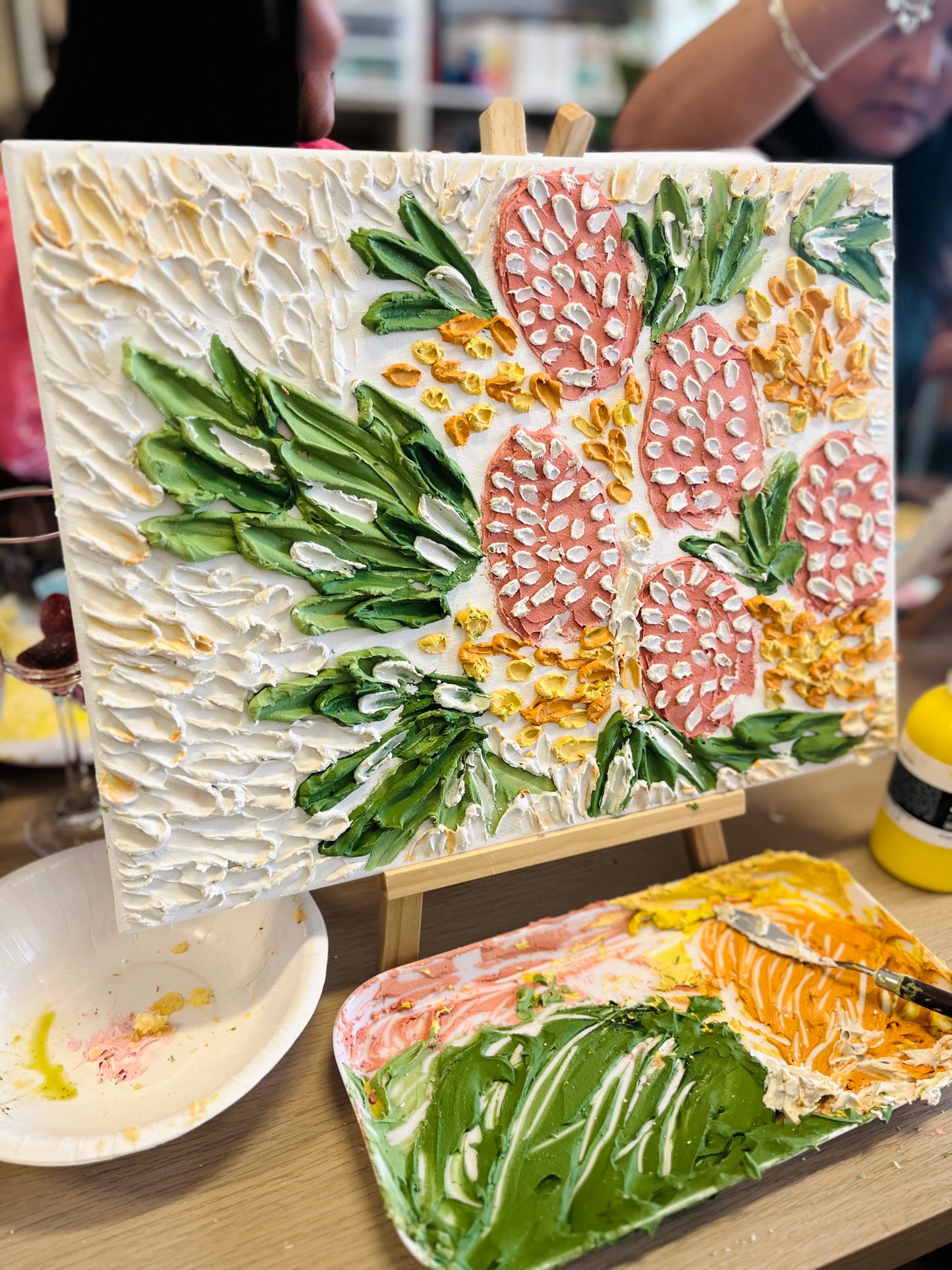Textured Art Painting