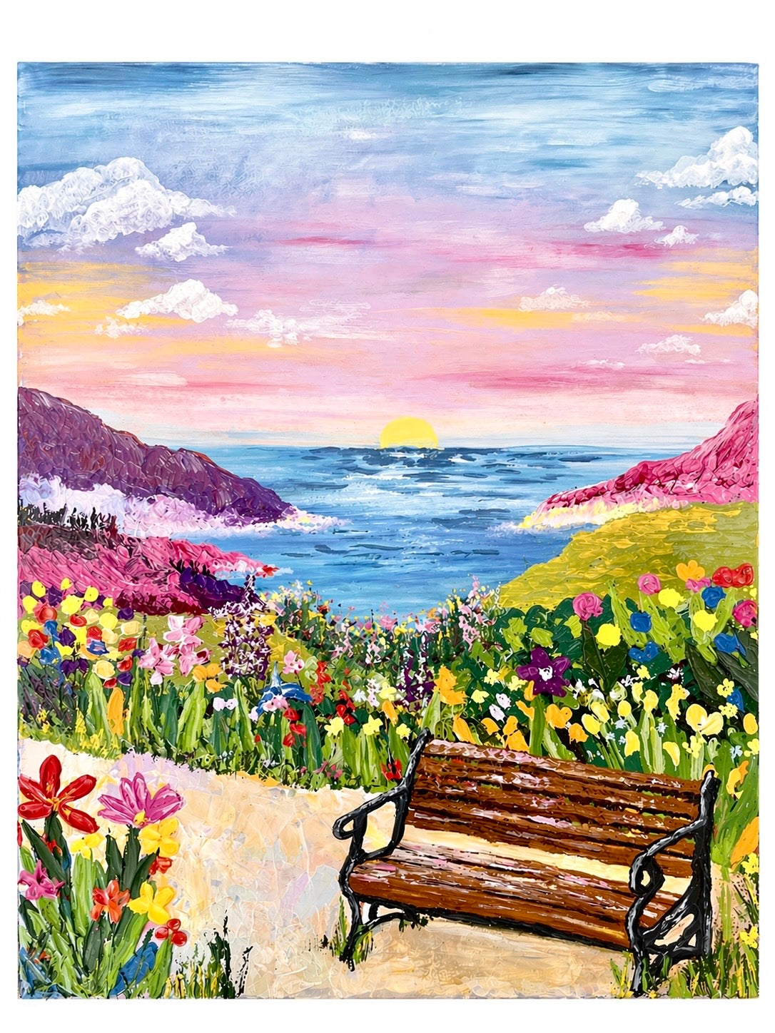 Acrylic Impasto Painting 4 Week Course For Adults