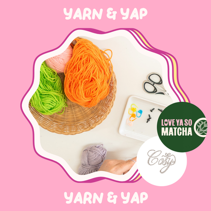 🧶 Yarn & Yap 🍵