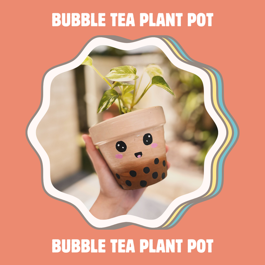 Bubble Tea Plant Pot