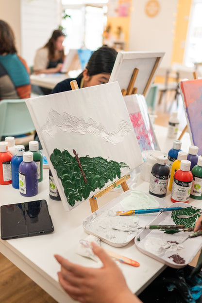 Acrylic Impasto Painting 4 Week Course For Adults