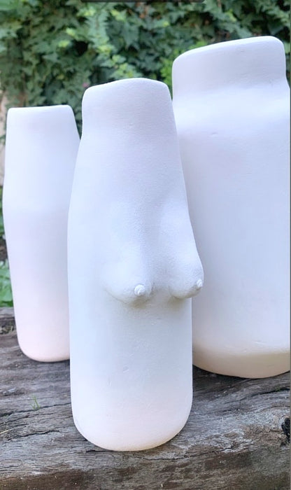 Boobies & Bubbles - Clay Vases