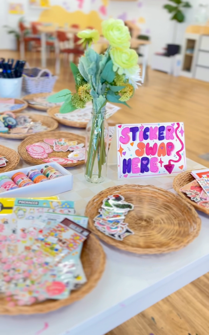 Papercraft & Sticker Swap Night