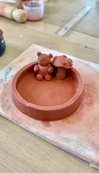 Clay Trinket Dish