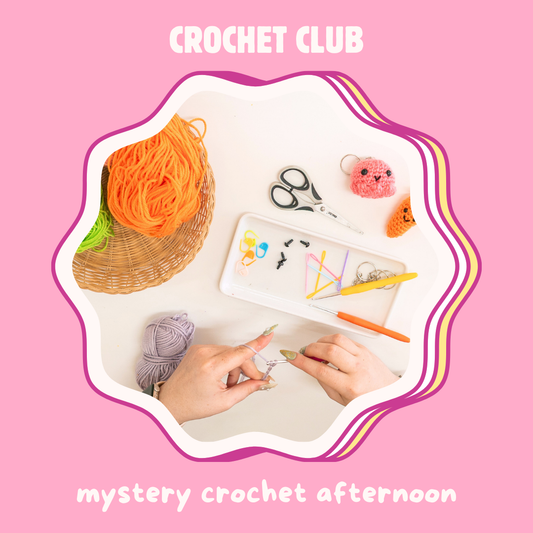 Crochet Club - Mystery Crochet Afternoon Tea