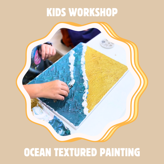 Ocean Textured Painting (Kids Workshop)