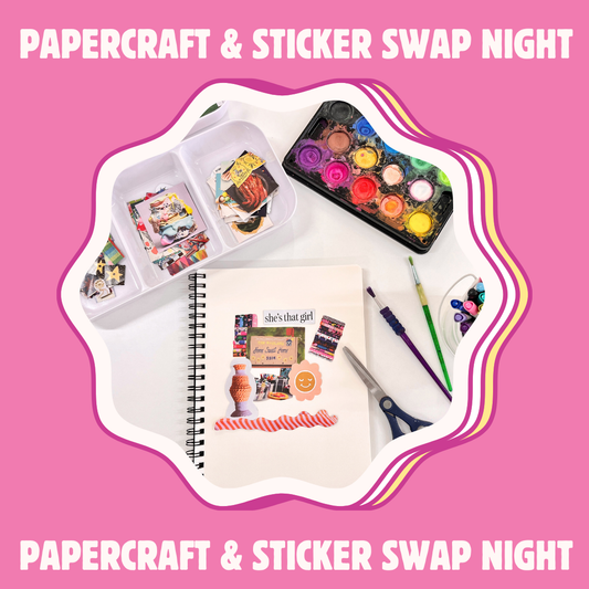 Papercraft & Sticker Swap Night